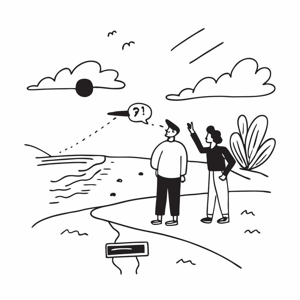 Couple enjoying a cool evening stroll along the beach concept as High resolution image of a couple enjoying a cool evening stroll along the beach to escape the heat capturing roman Dynamic Set 2 vector