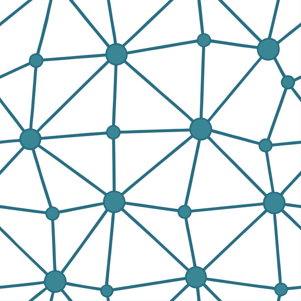 Contemporary seamless pattern with digital matrix elements and vibrant network grids arranged in tiled format with isolated whitebalance clarity concept as Vibrant network grids an Dynamic vector