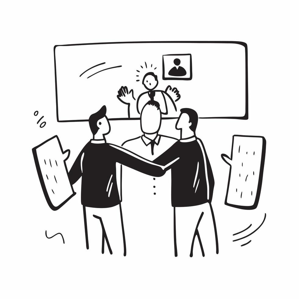 Colleagues reuniting at an office concept as Colleagues reuniting blended with an office scene symbolizing the professional and emotional bonds of reuniting with coworkers Ideal f Dynamic vector