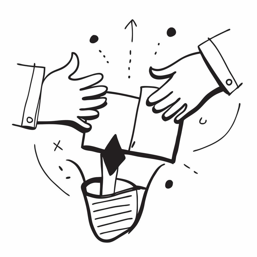 Collaboration point symbol with copy space for project planning concept as An artistic rendering of a collaboration point symbol with spacious copy space suitable for project plann Dynamic Set 3 vector