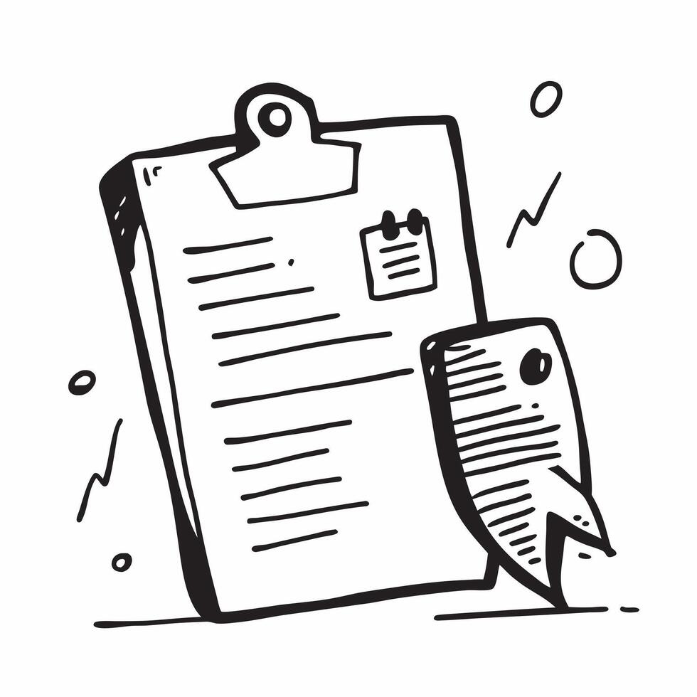 Clipboard and tie icon with copy space for candidate evaluations concept as A modern clipboard and tie icon design with generous copy space perfect for enhancing candidate evaluati Dynamic vector