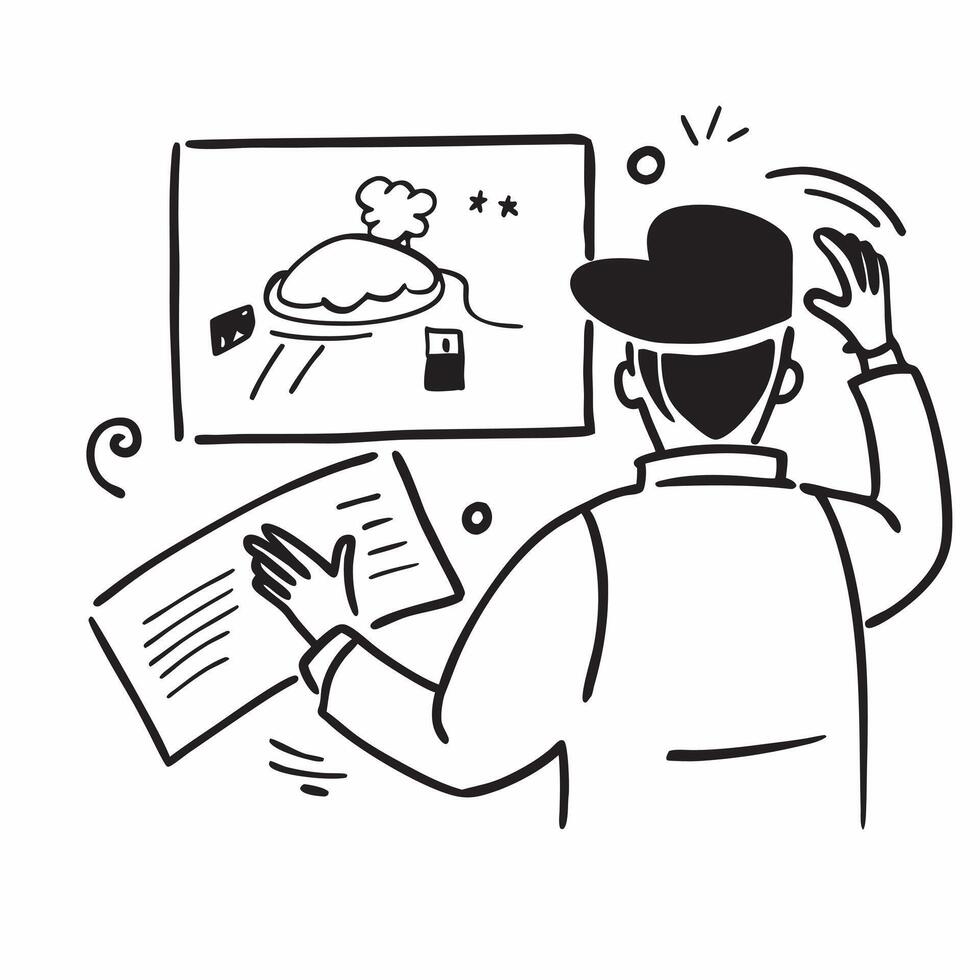 Chef teaching a cooking class concept as High resolution image of a chef teaching a cooking class with a glossy backdrop highlighting the hands on learning experience and culinary Dynamic vector