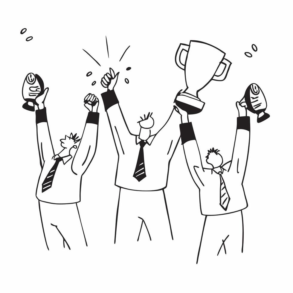 Business team celebrating a major achievement concept as High resolution image of a business team celebrating a major achievement capturing joy success and professional accomplishm Dynamic vector