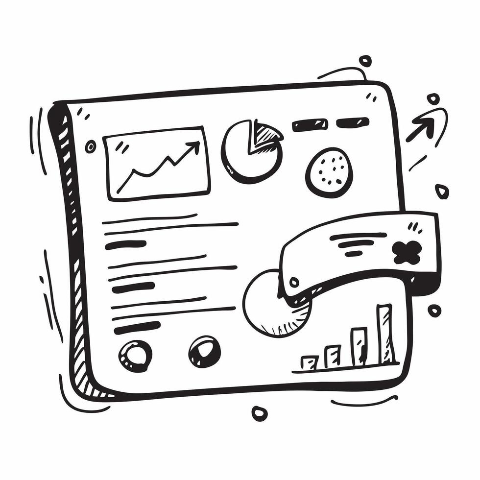 Business dashboard icon with copy space on white background concept as A illustration of a business dashboard icon with ample copy space on a white background perfect for bu Dynamic Set 2 vector