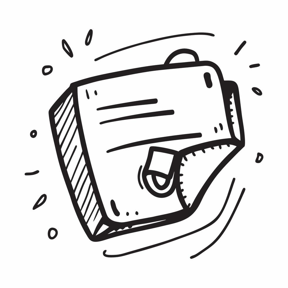 Briefcase icon with copy space on a blue background concept as A image of a briefcase icon with ample copy space on a blue background perfect for professional and retirement Dynamic vector