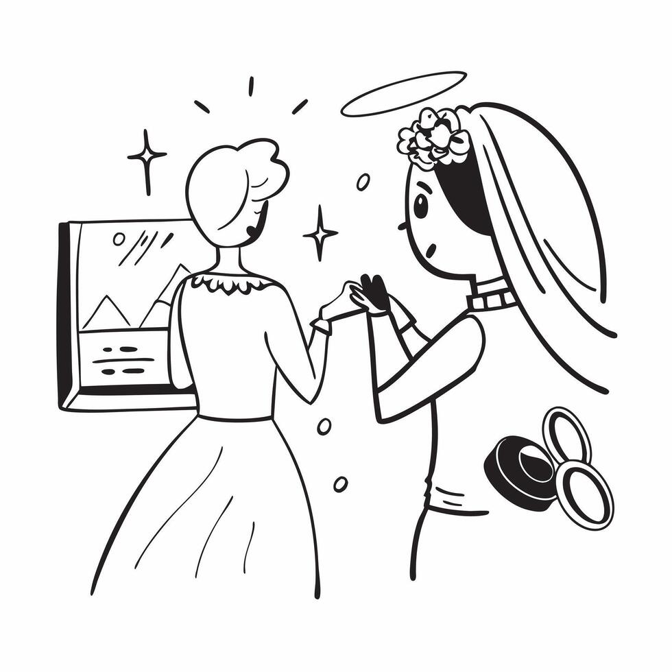 Bride getting ready concept as High resolution image of a bride getting ready for her big day with a glossy backdrop highlighting the excitement and beauty of wedding preparations Dynamic vector