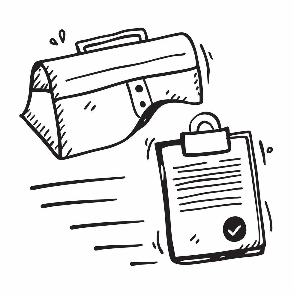 Briefcase and job listing icon with blank space for custom branding concept as A customizable briefcase and job listing icon with blank space for adding custom branding elements ma Dynamic vector