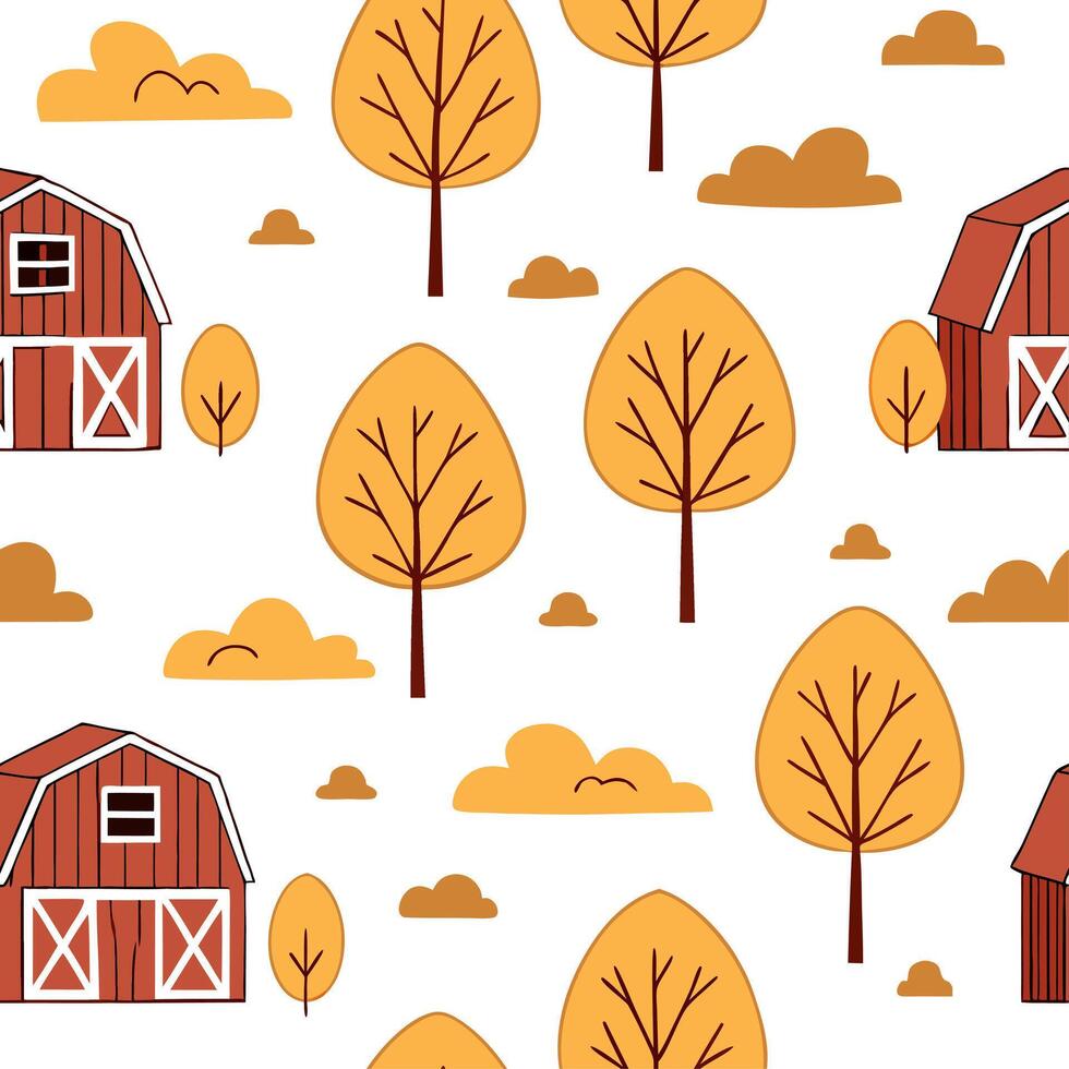 Autumn warmth seamless tile pattern with cozy blankets and golden maple leaves for inviting home decor concept as Cozy blankets and golden maple leaves arranged seamlessly to creat Dynamic Set 17 vector