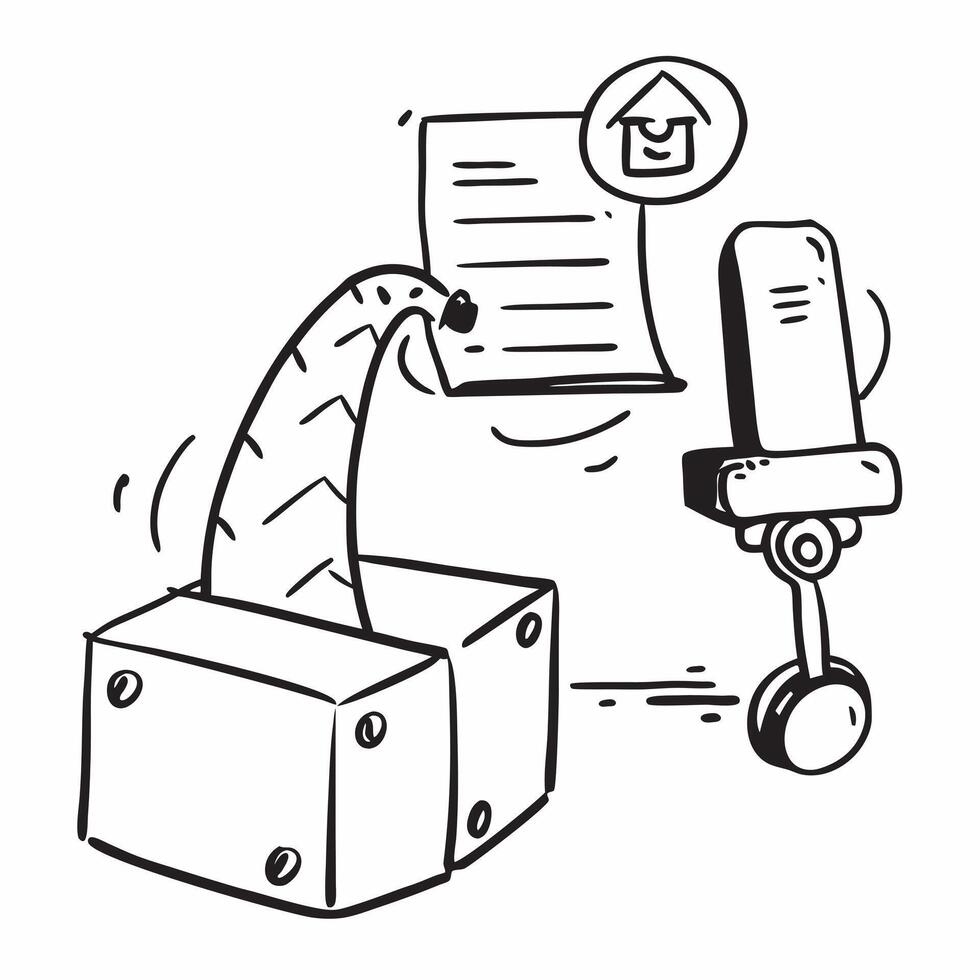 Automation logistic symbol with copy space for project planning concept as An artistic rendering of an automation logistic symbol with spacious copy space suitable for project plan Dynamic Set 9 vector