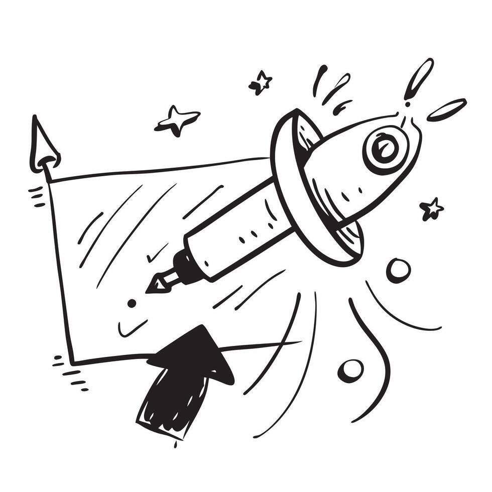 Announcement symbol with copy space for project planning concept as An artistic rendering of an announcement symbol with spacious copy space suitable for project planning goal sett Dynamic Set 2 vector