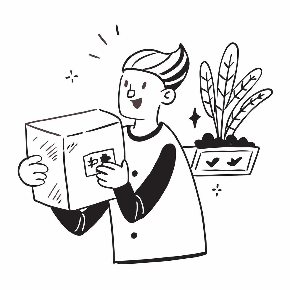 Ambassador holding a mockup plant based food box concept as A brand ambassador holds a mockup plant based food box showcasing healthy and sustainable meal options Perfect for food Dynamic vector