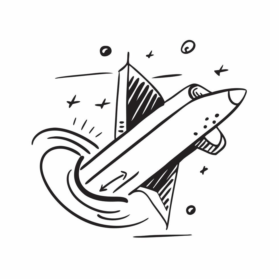 Airplane symbol with copy space for travel itineraries concept as An artistic rendering of an airplane symbol with spacious copy space suitable for travel itineraries flight schedu Dynamic vector