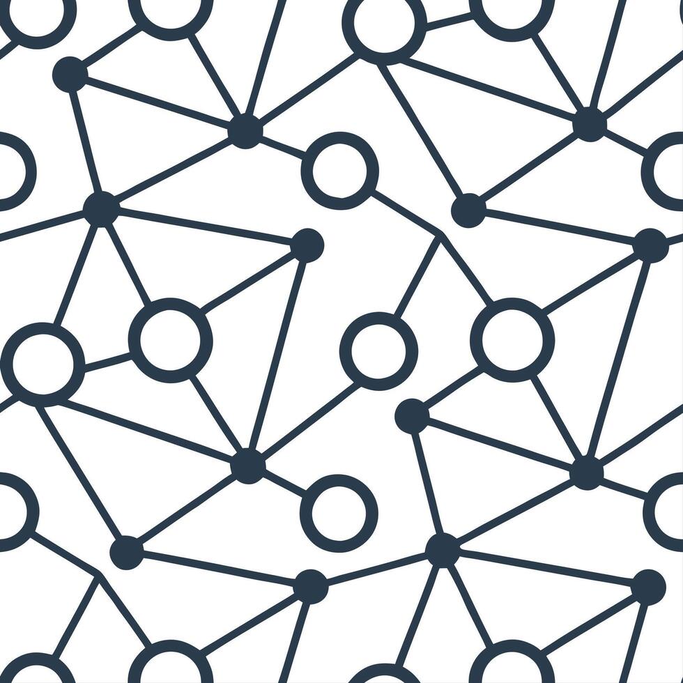 Abstract virtual patterns arranged in seamless tiles with digital network motifs and isolated whitebalance producing contemporary style concept as Digital network motifs and abstra Dynamic vector