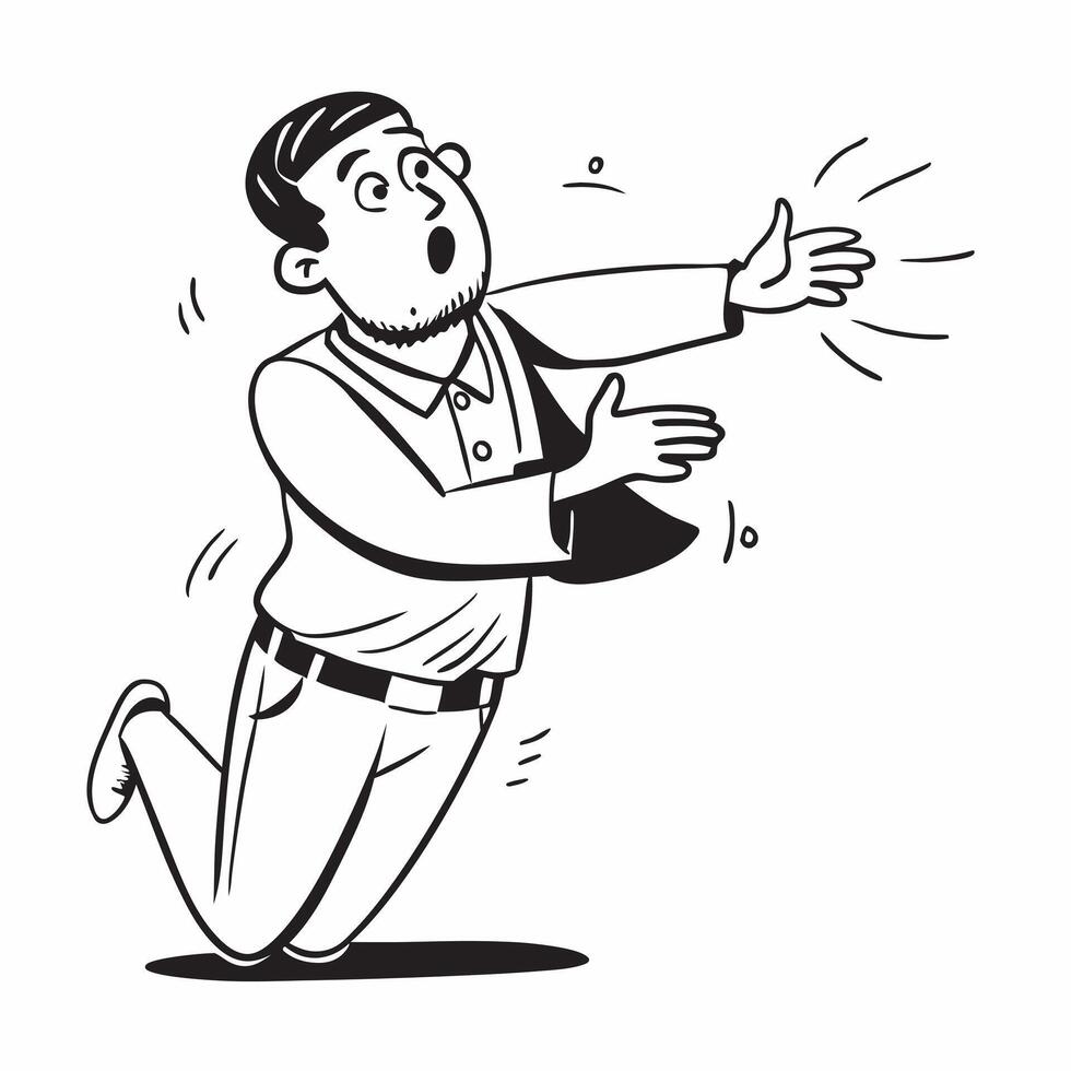 Actor rehearsing for a theatrical performance concept as An actor intensely rehearses for a theatrical performance illustrating passion and dedication Perfect for arts and enterta Dynamic vector