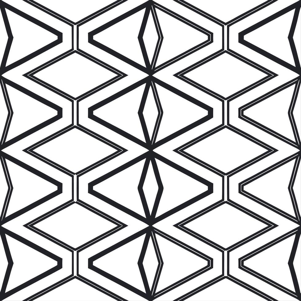 Abstract seamless tile pattern integrating minimalist techno geometrics with sharp angular forms and digital accents enhanced by isolated whitebalance concept as Minimalist digital Dynamic vector