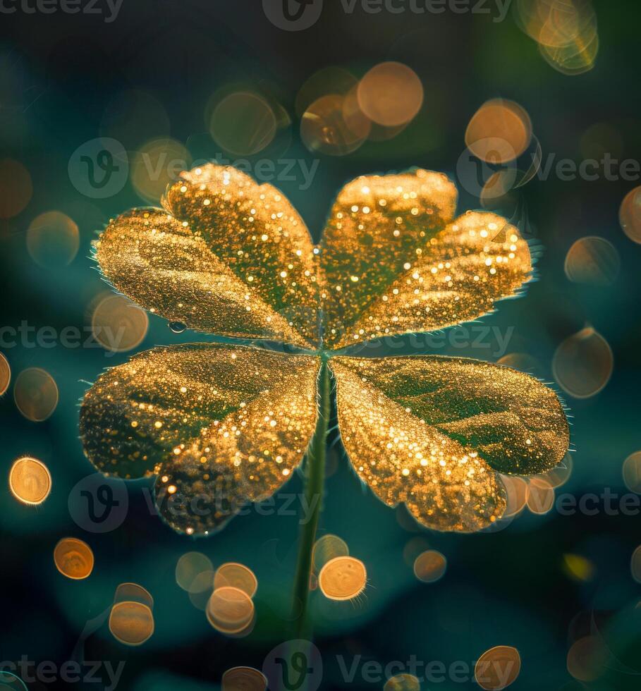 A close up of gold leaves with a shiny, glittery appearance. The leaves are arranged in a way that creates a sense of depth and dimension, with some leaves appearing to be closer to the viewer photo
