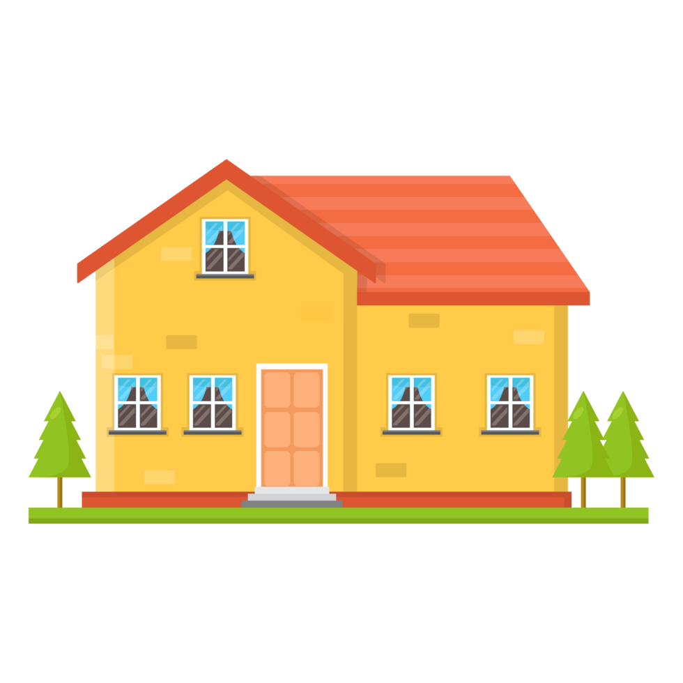 simple illustration in the countryside png