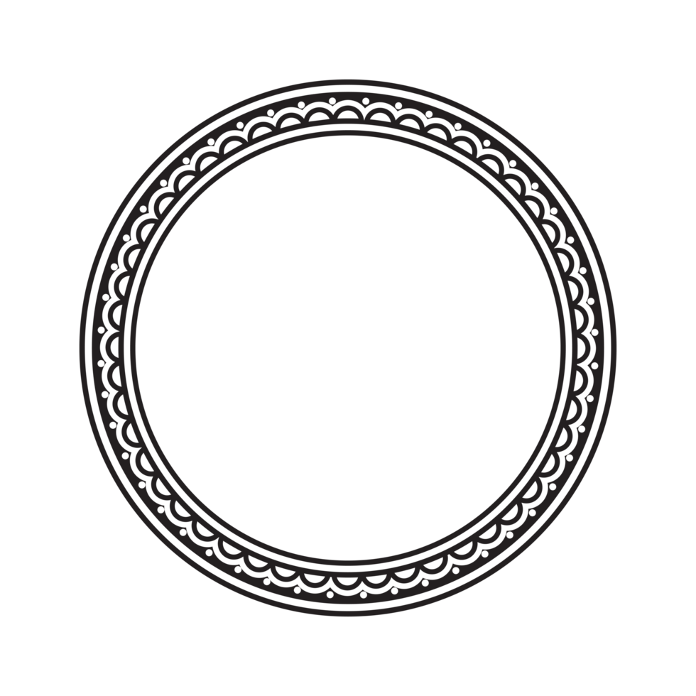 Tribal Circle pattern png
