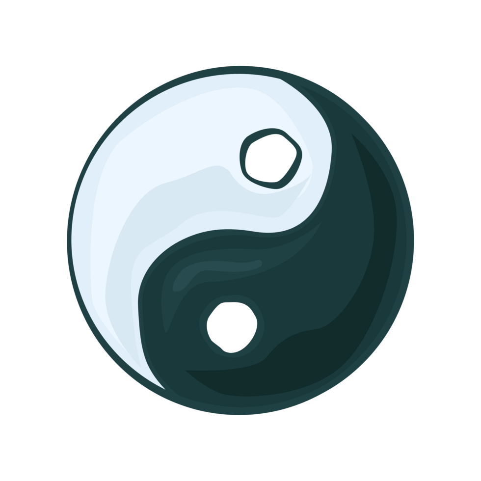 yin yang illustration png