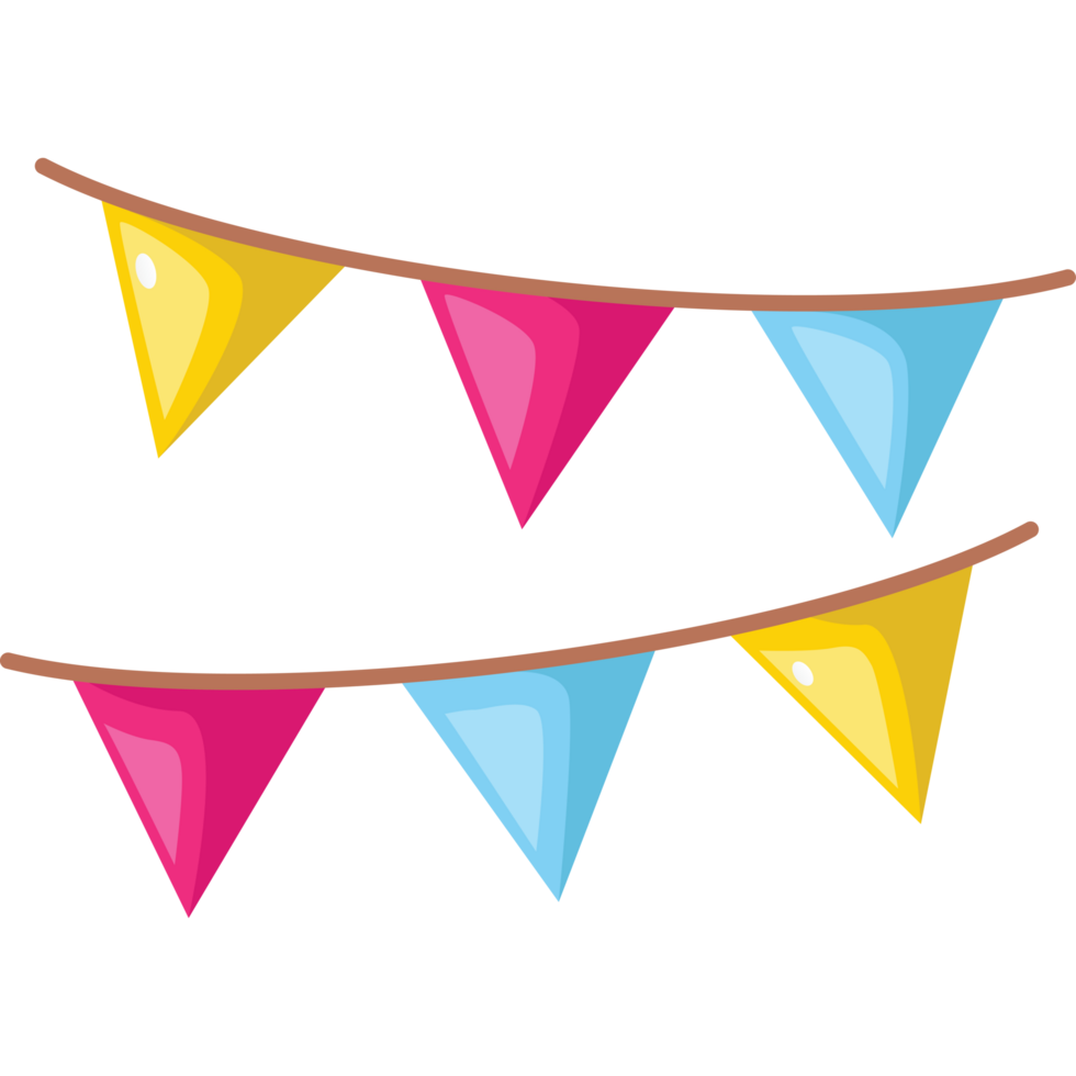 pennant flag festival png