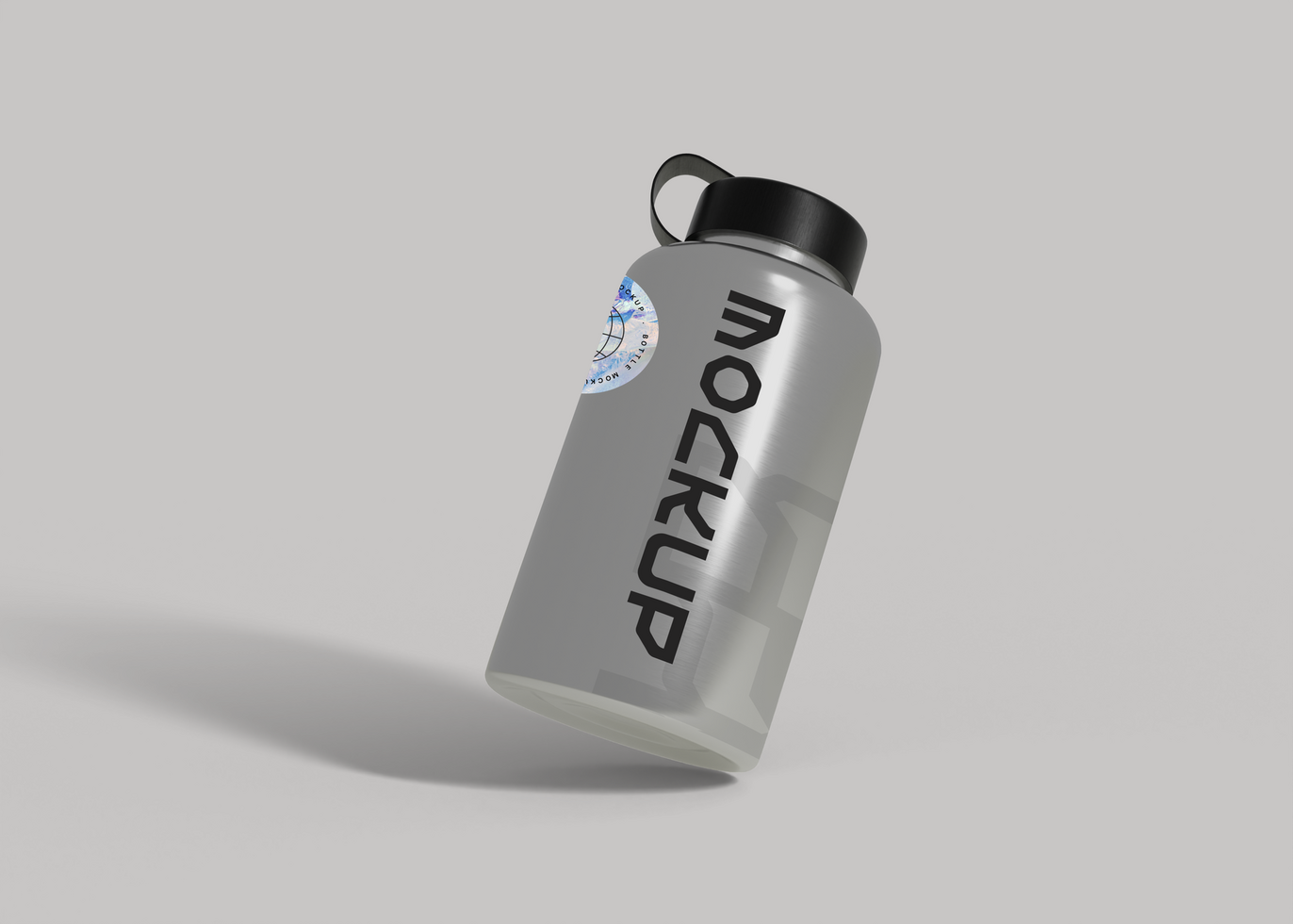 Energy Drink Bottle Mockup for Dynamic Brand Identity psd