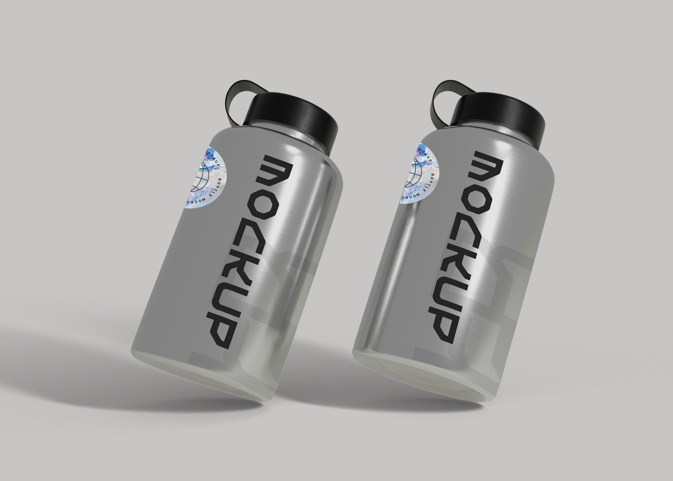 Matte Finish Sports Drink Bottle Mockup for Premium Branding psd