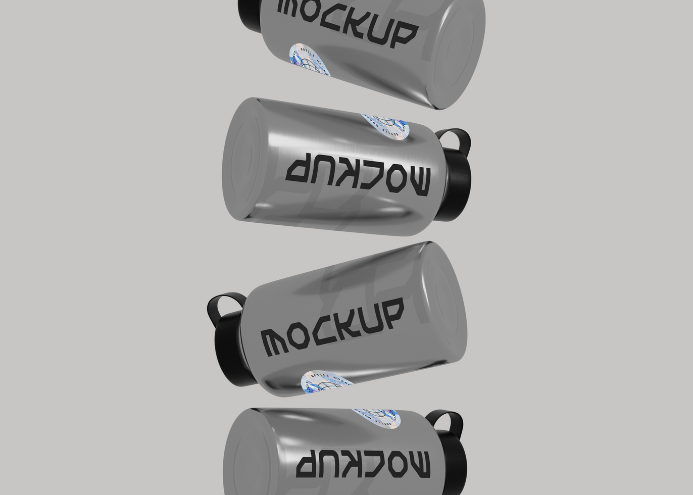 Sports Drink Bottle Mockup for Professional Branding psd
