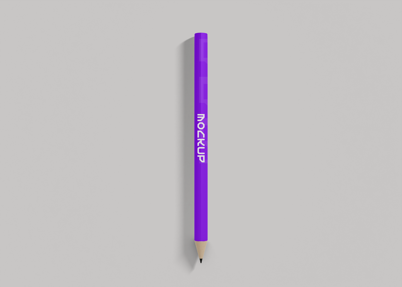 Graphite Pencil Branding Mockup psd