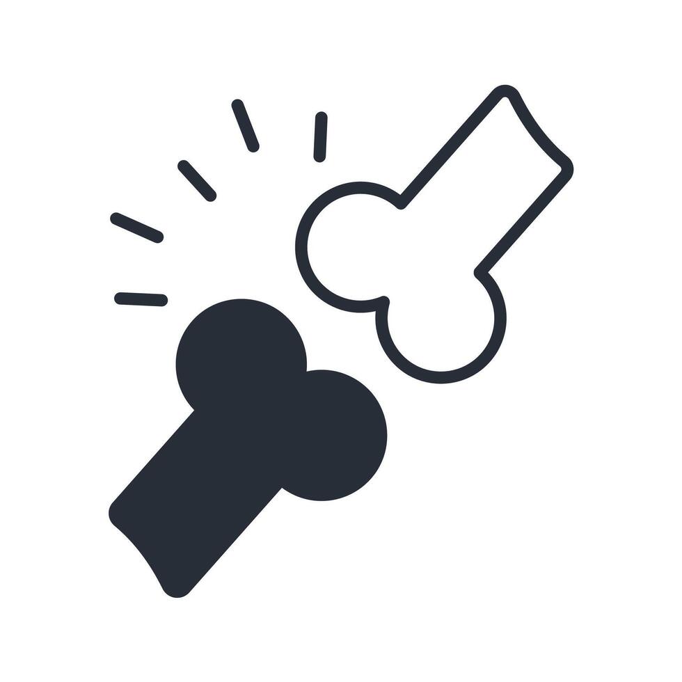 joint icon. .Editable stroke.linear style sign for use web design,logo.Symbol illustration. vector