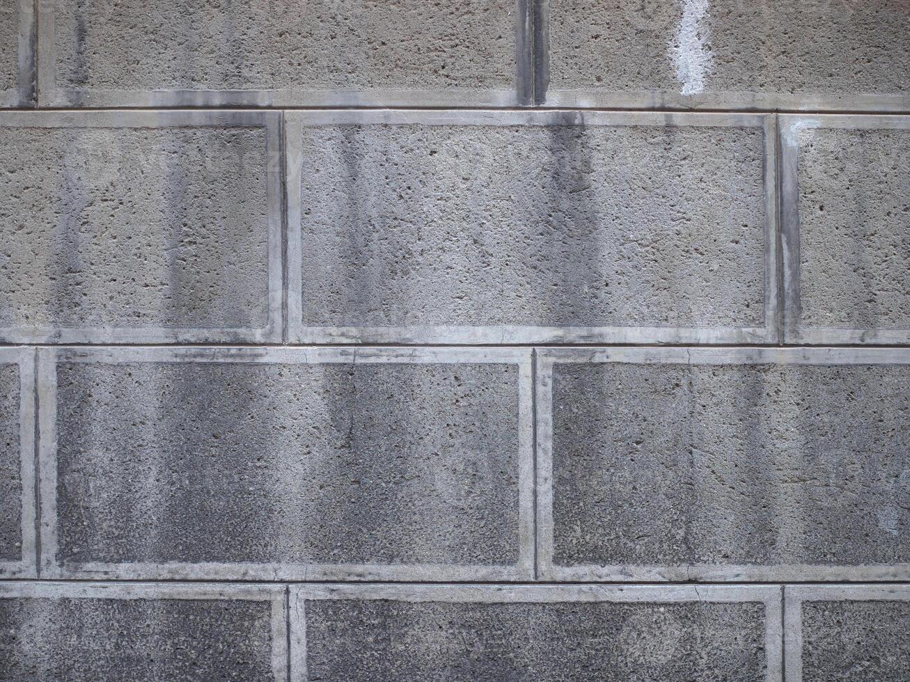 tiled grey concrete texture background photo