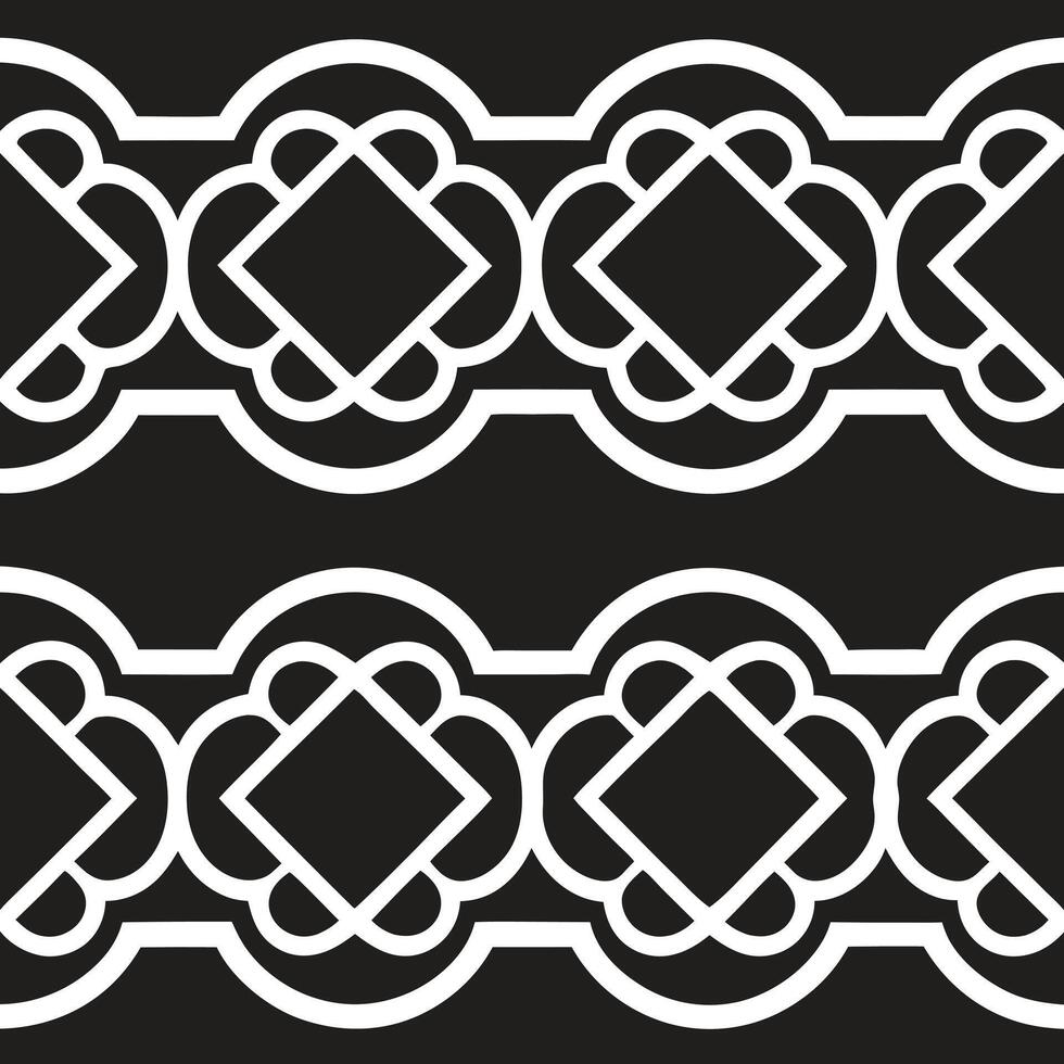 Abstract organic pattern black and white elegant modern abstraction. vector