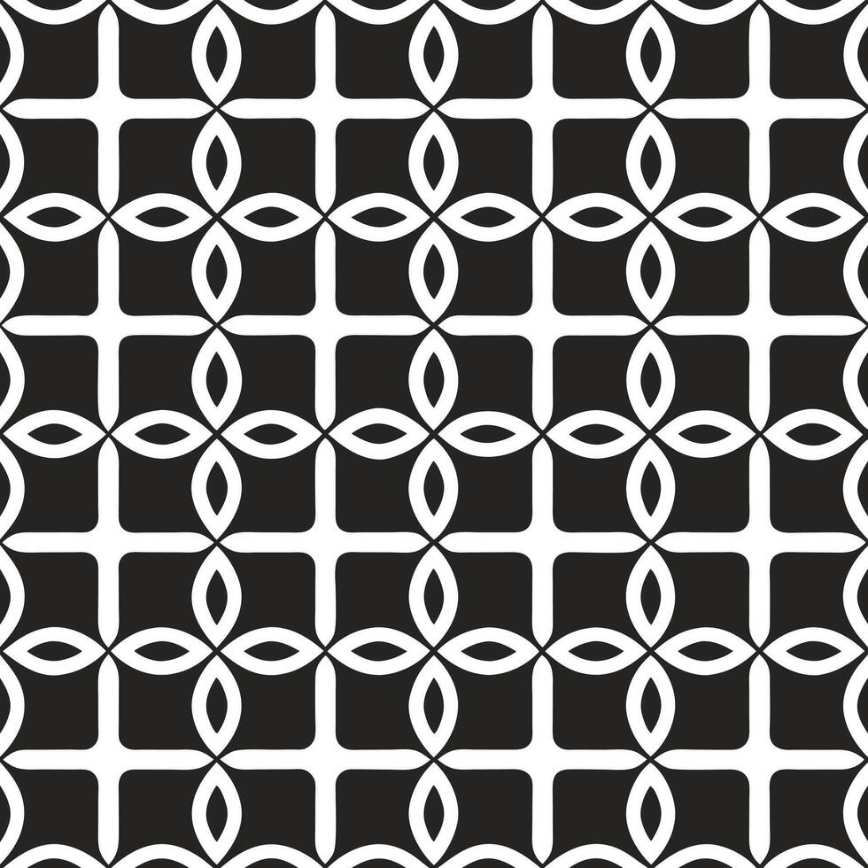 Abstract organic pattern black and white modern artistic design. vector