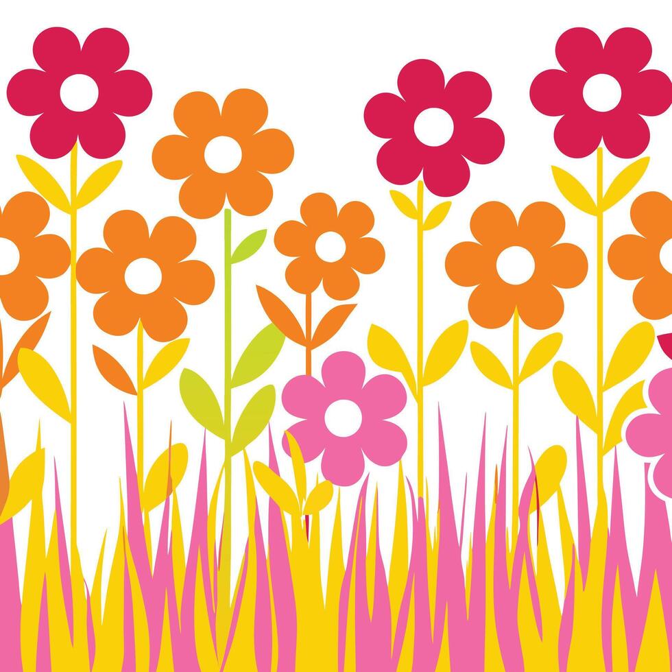 Flower's coloring shape unique artistic black and white sketch vector