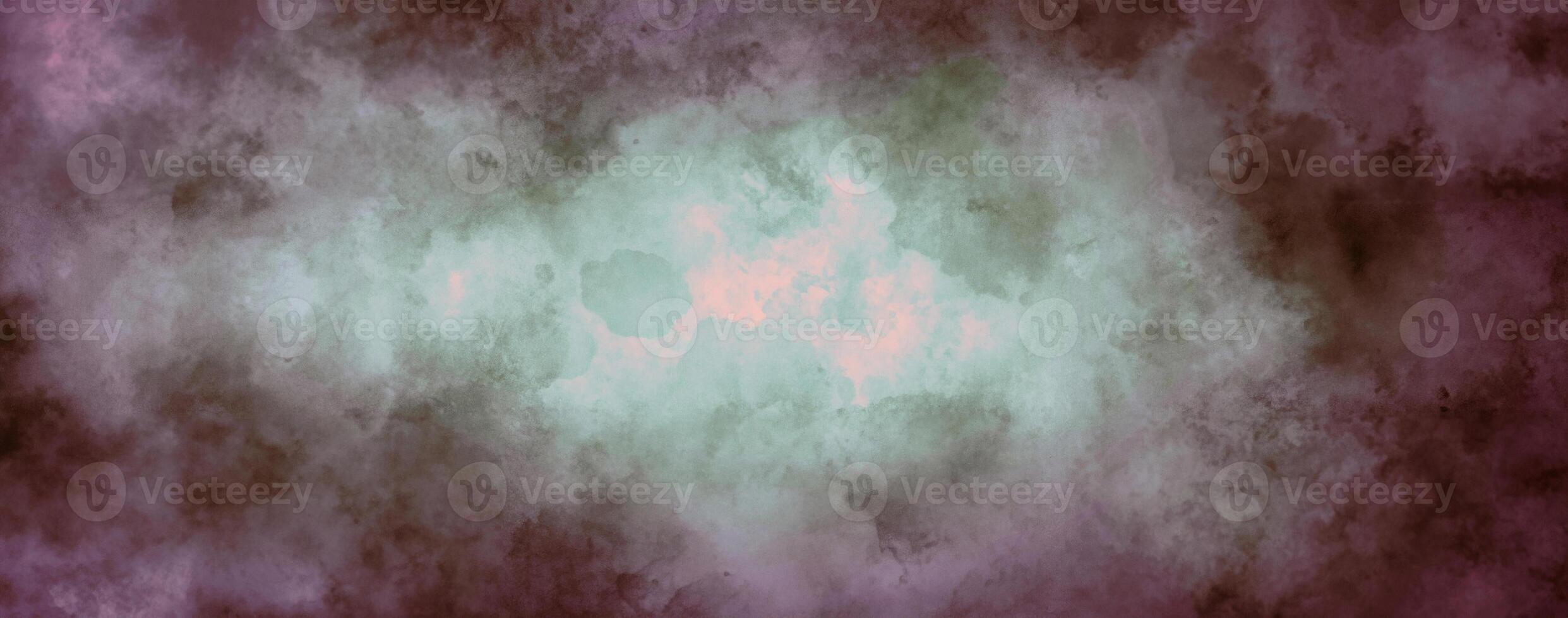 Soft abstract texture featuring cloudy patterns with green, purple, and pink hues, ideal for artistic backgrounds. photo