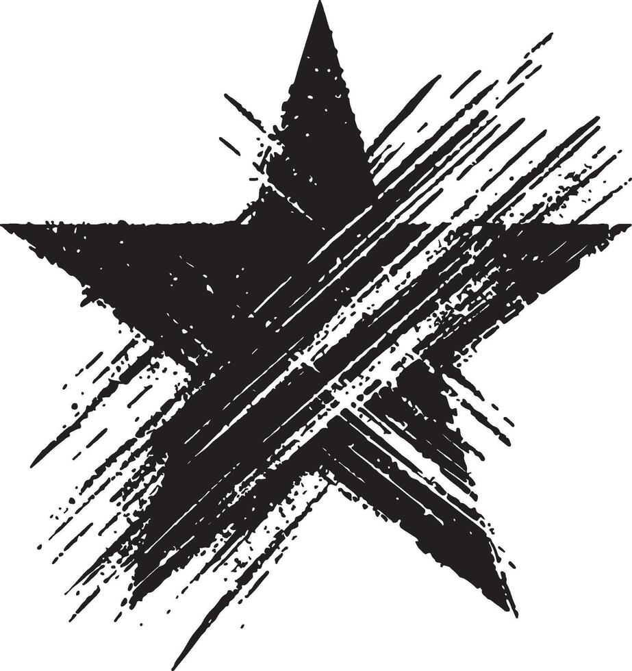 Star Shape Design for Packaging and Labels vector