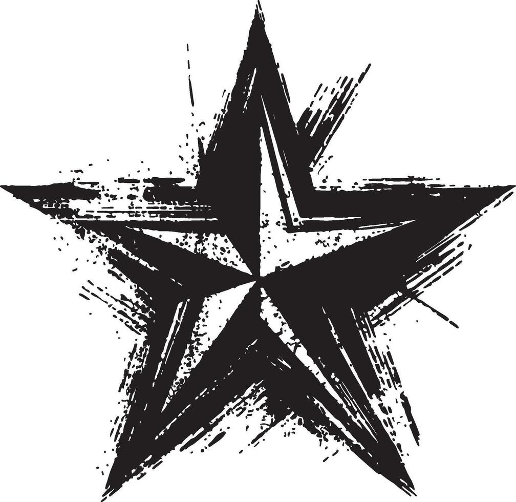 Star Shape Design for Fashion and Textiles vector