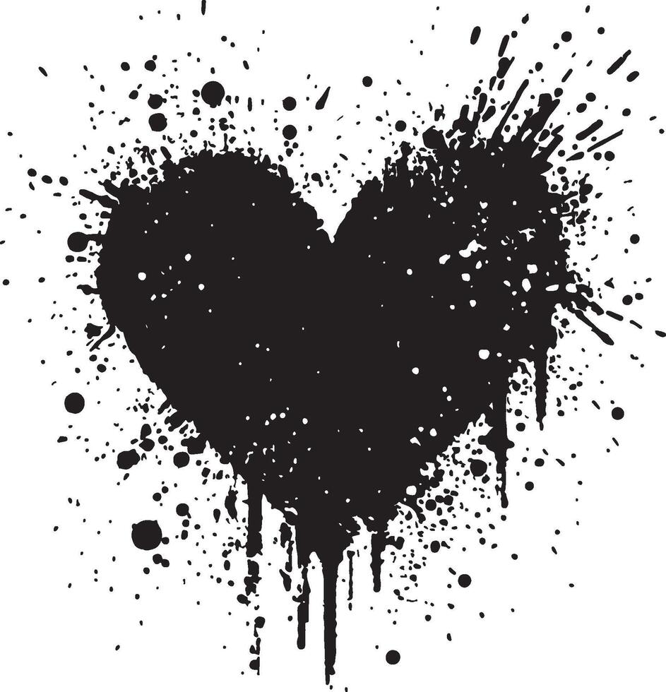Heart Illustration for Social Media vector