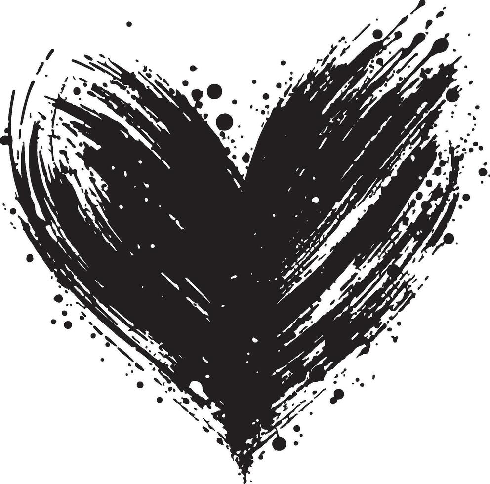 Romantic Heart Shape Illustration vector