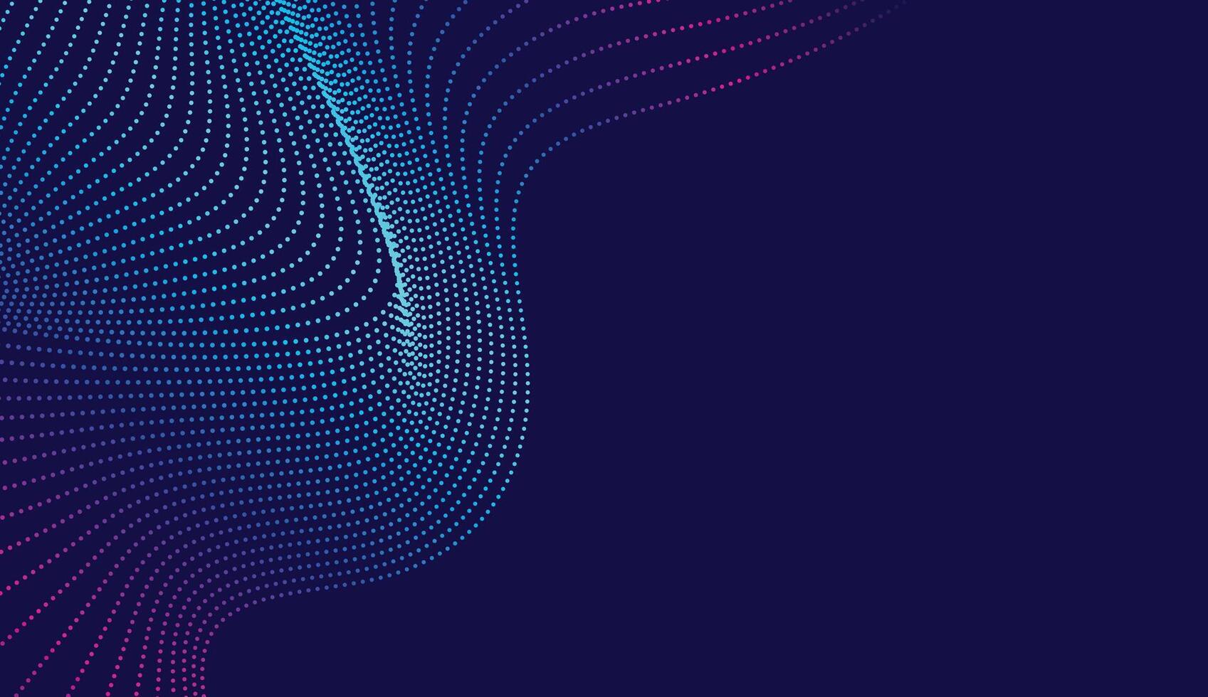 Blue and purple gradient abstract wave design with intricate lines, ideal for digital media and creative projects vector