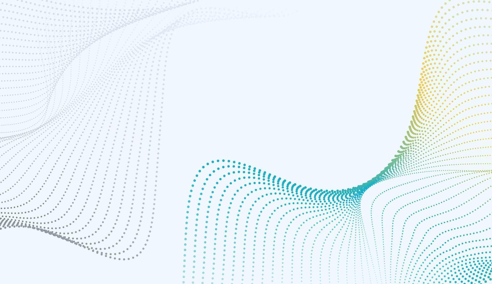 Beautiful pastel gradient wave with sleek curves, perfect for digital content and modern creative projects vector