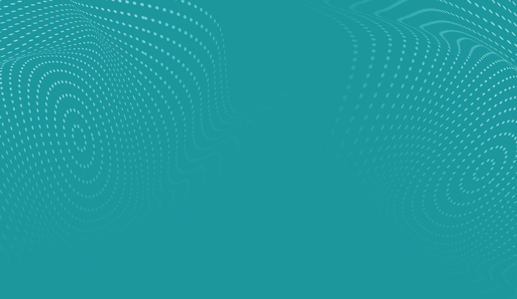 Soft teal wave lines on a smooth background with a portrait image in the corner, perfect for digital and tech-inspired designs vector