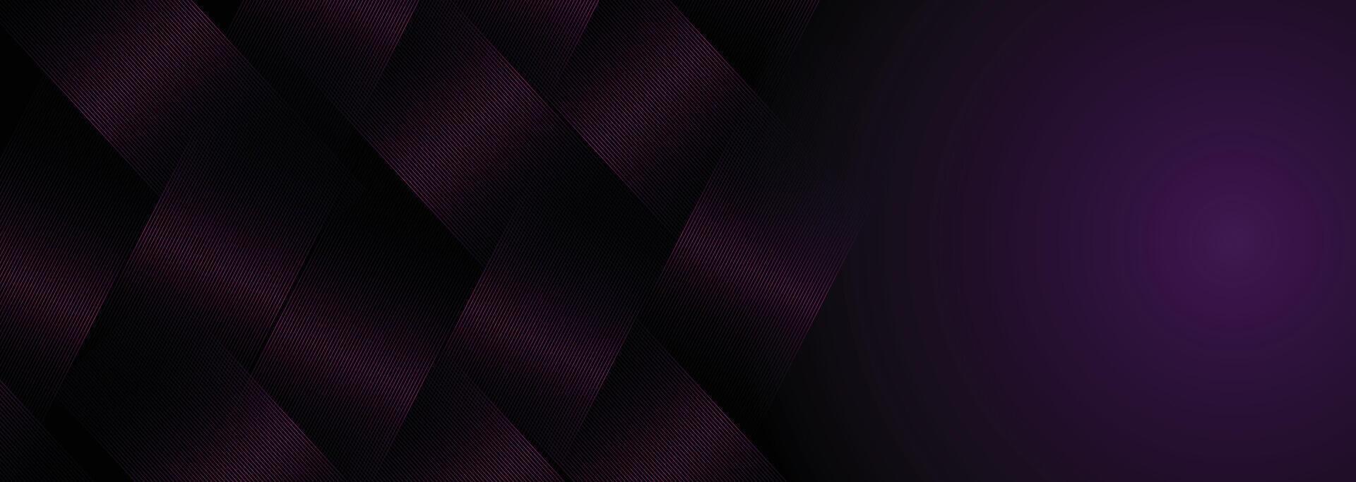 Futuristic point wave with dynamic purple wave patterns in abstract background design for digital innovation vector