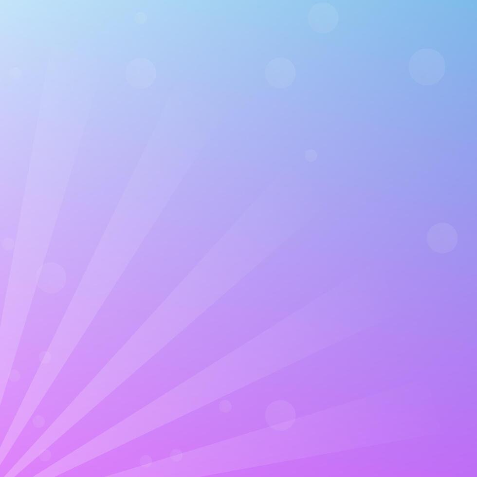 Blue purple gradient color ray abstract background. Wallpaper design vector