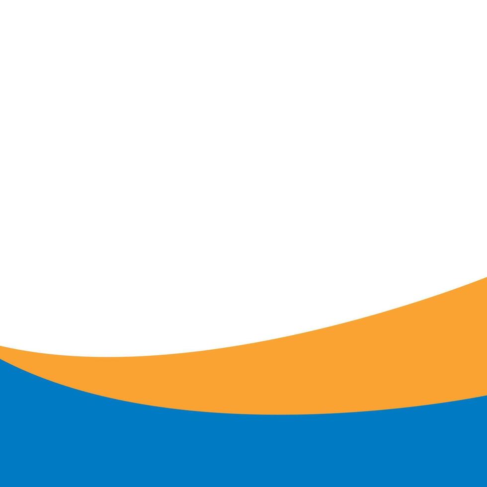 Blue orange abstract backdrop background banner vector