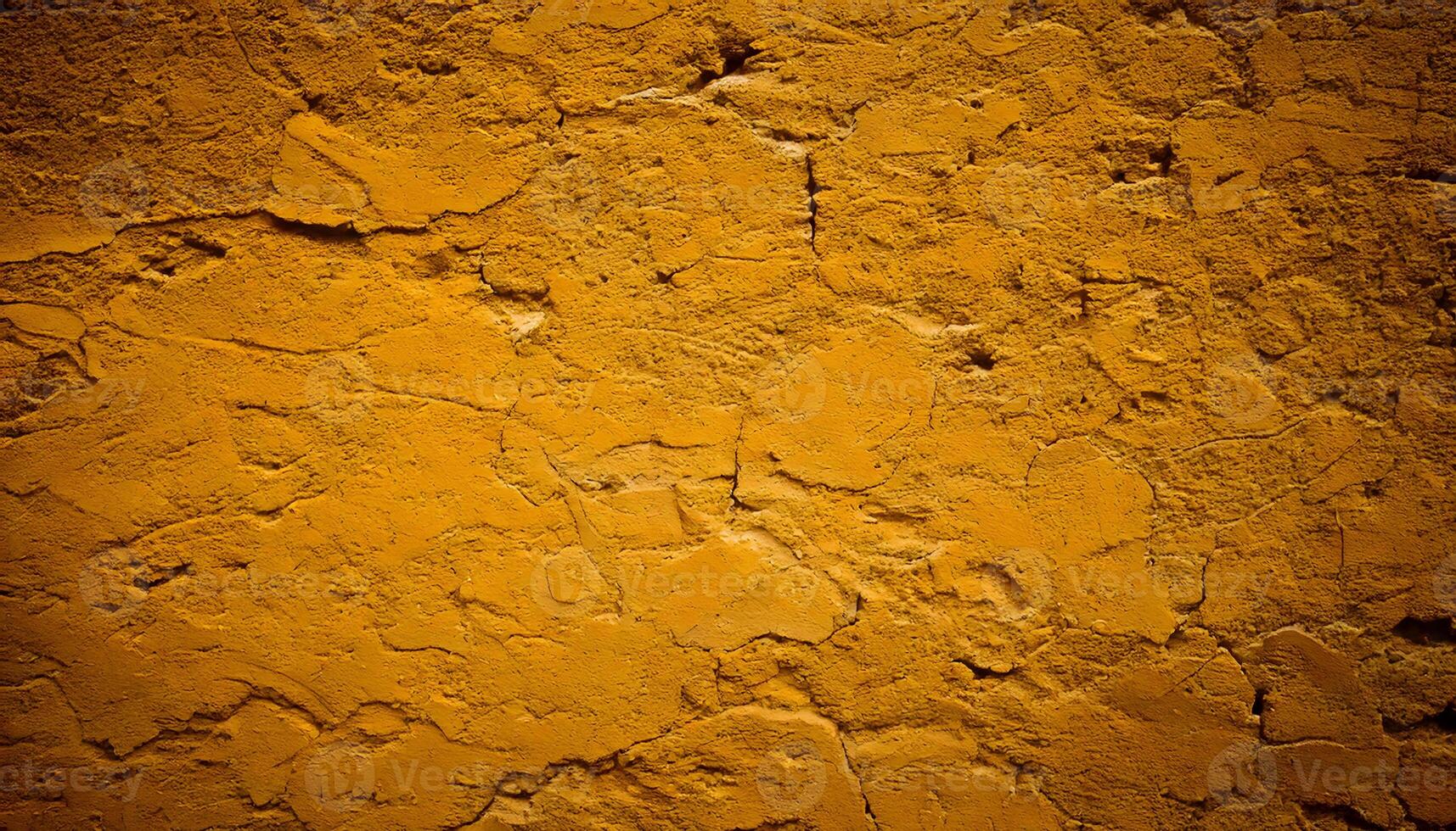 yellow wall texture. Golden Cracked Wall Texture photo
