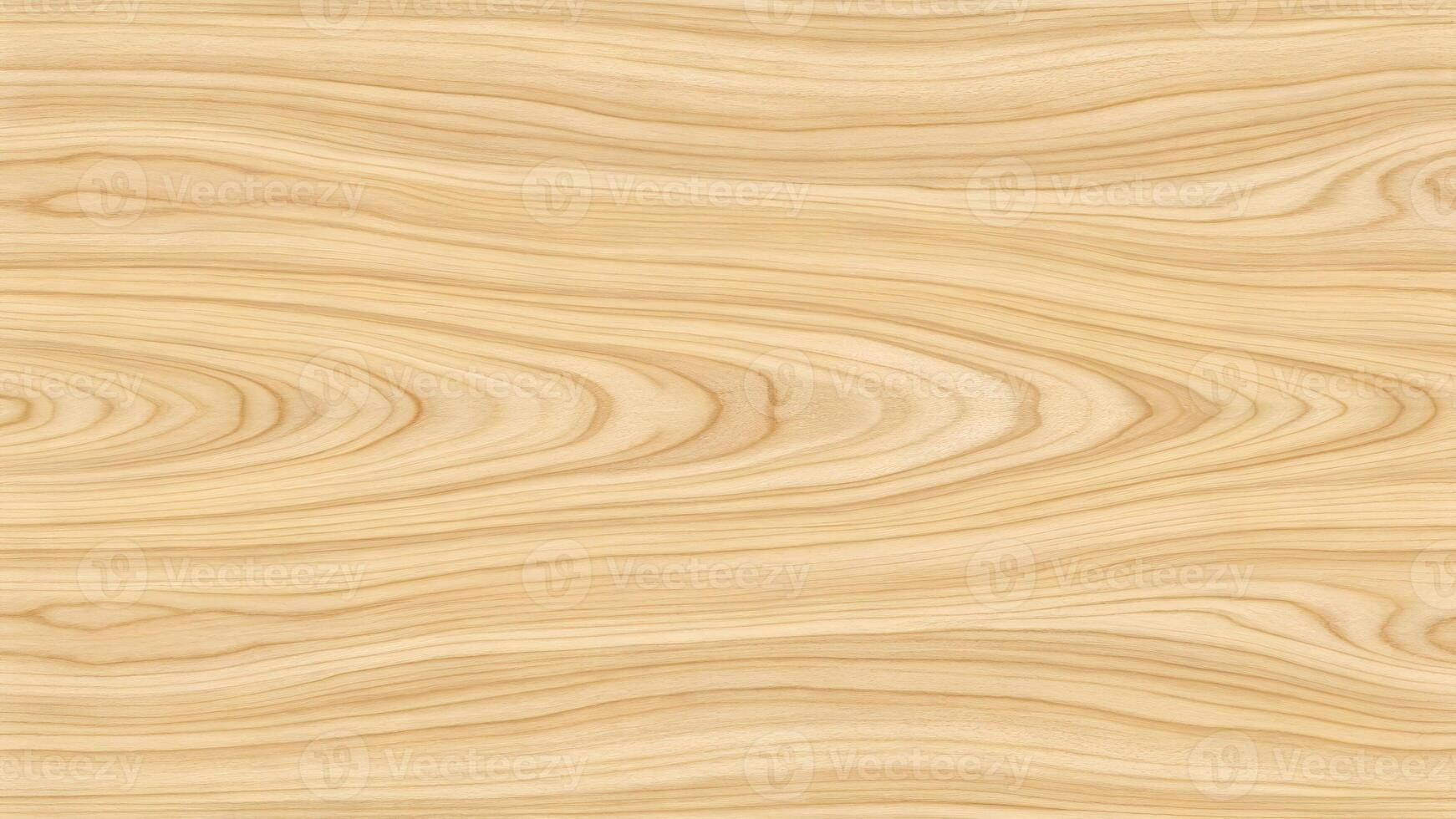 Close-up view of a light beige wood grain texture. photo