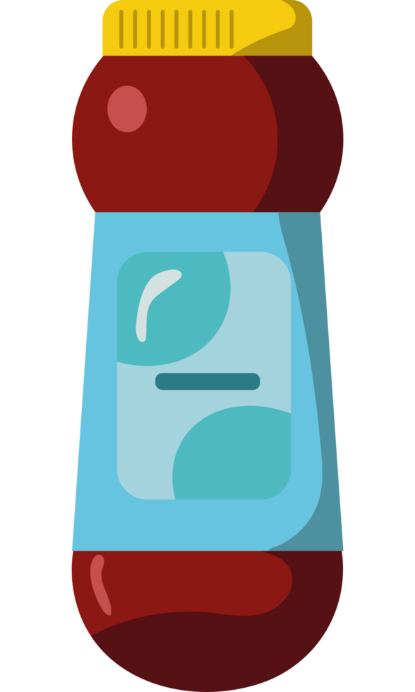 Jar of ketchup icon isolated png