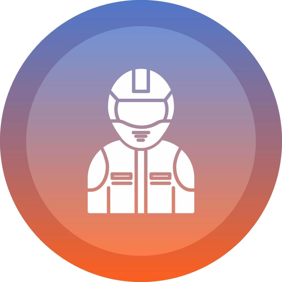 Racer Icon Symbol Art Sign vector