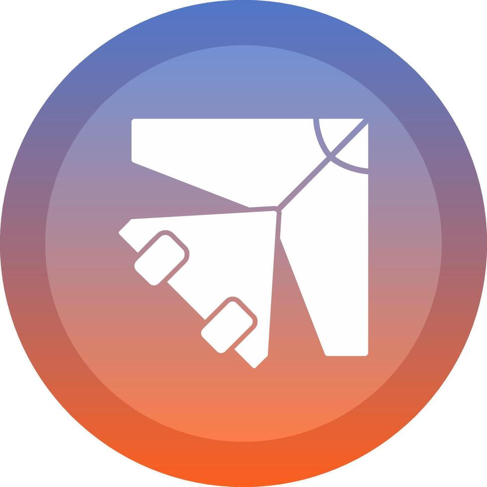 Glider Icon Symbol Art Sign vector