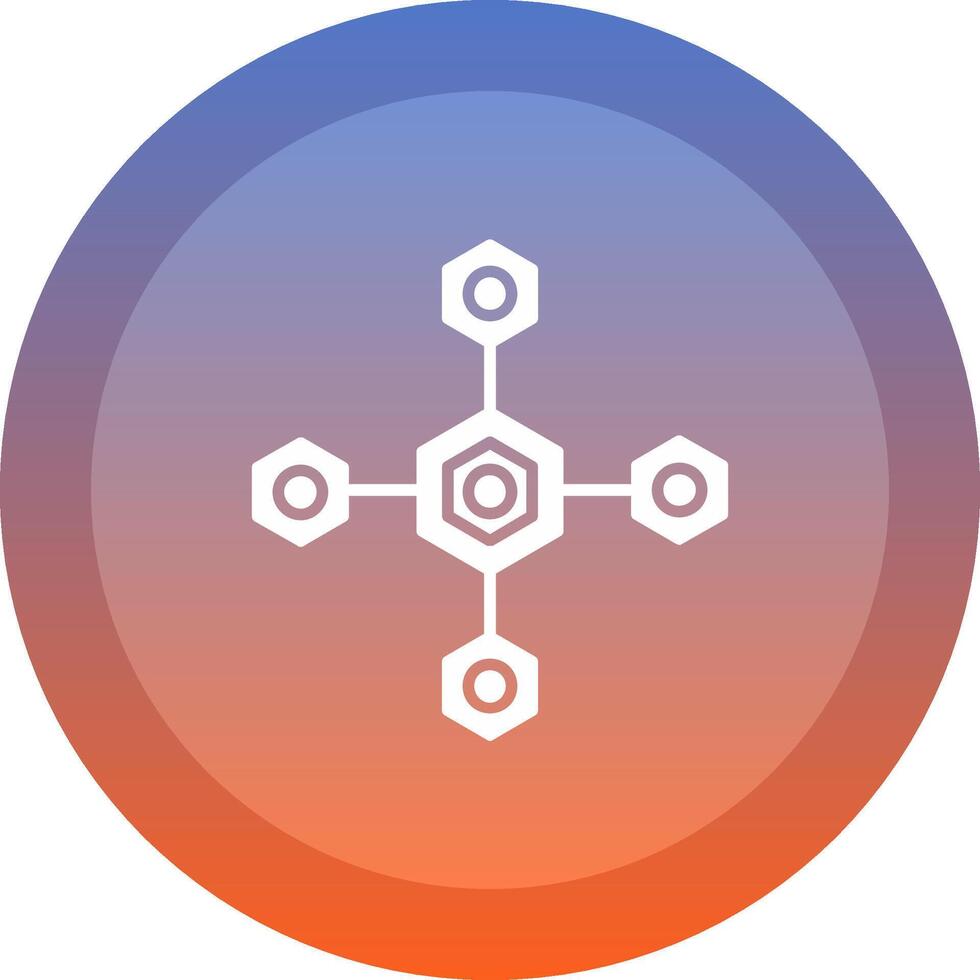 Biomolecular Icon Symbol Art Sign vector